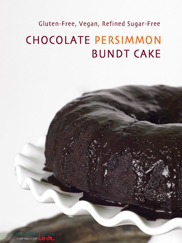 Vegan Persimmon Bundt Cake Vegan Persimmon Bundt Cake