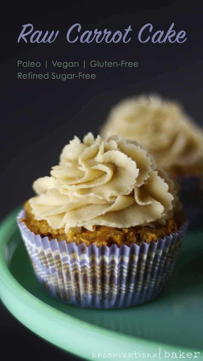 Raw Carrot Cake {Vegan, Paleo, Gluten-Free...}