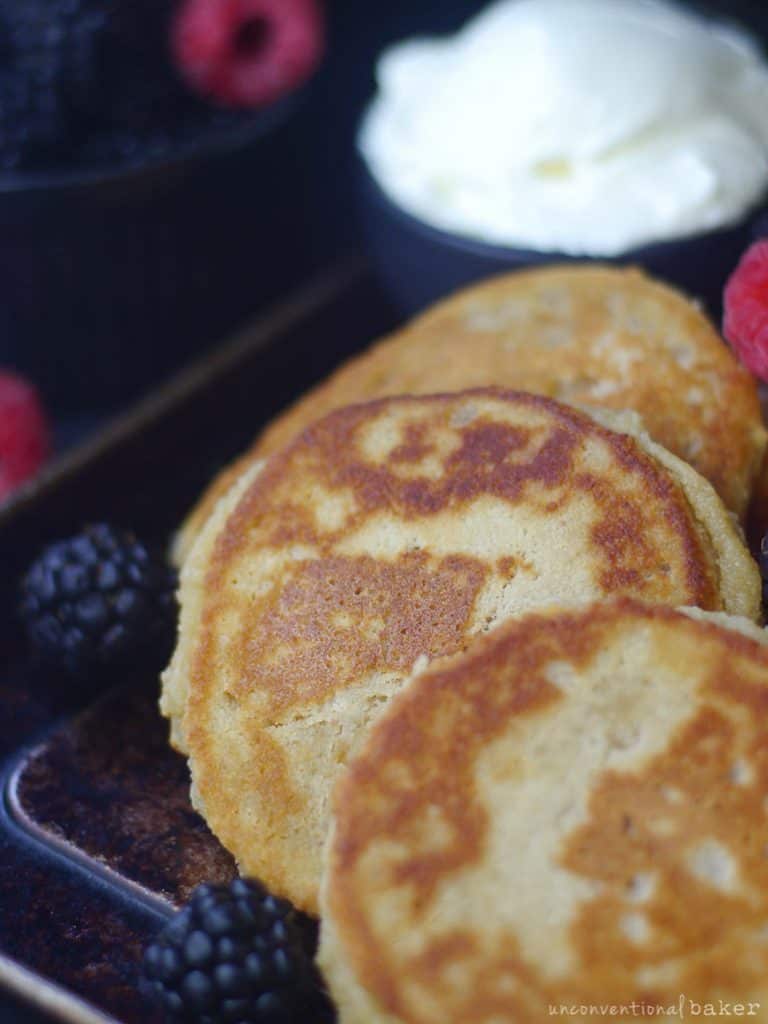 GrainFree Vegan Cheese Pancakes (Syrniki) Recipe