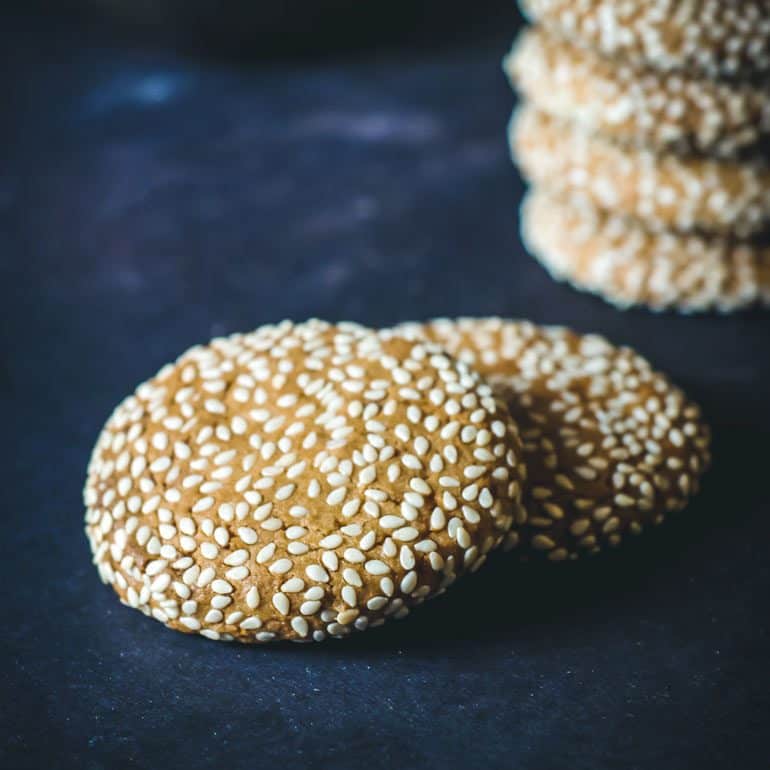 Sesame Cookies (with Orange Blossom) Sesame Cookies (with Orange Blossom)