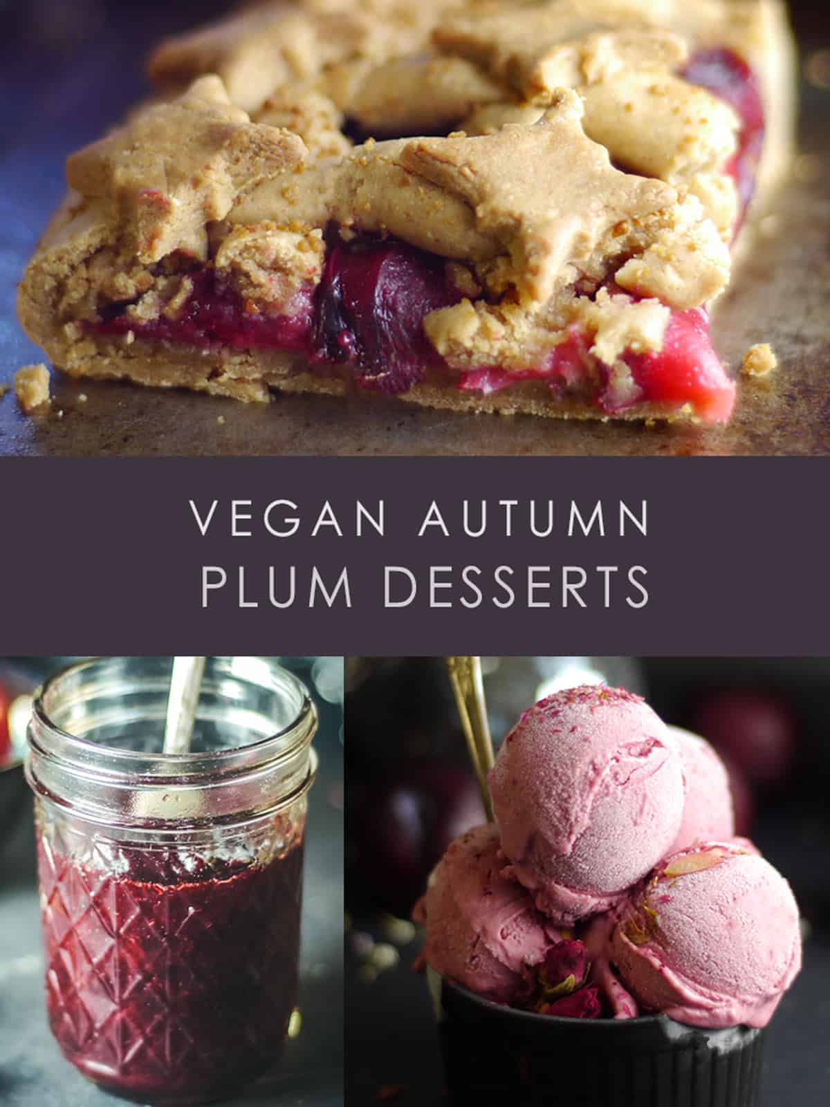 Plum Desserts (Vegan & GlutenFree)