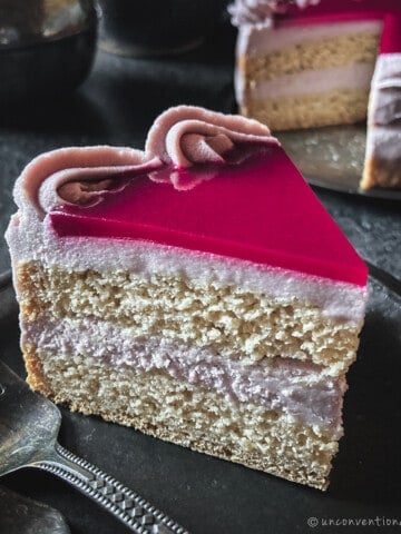 raspberry cream cake (gf, vegan)