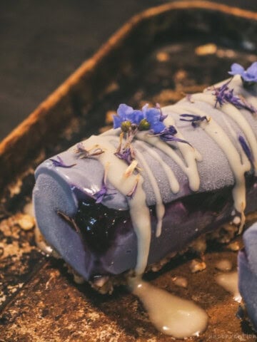 Blueberry Swirl Cheesecake Bars Recipe