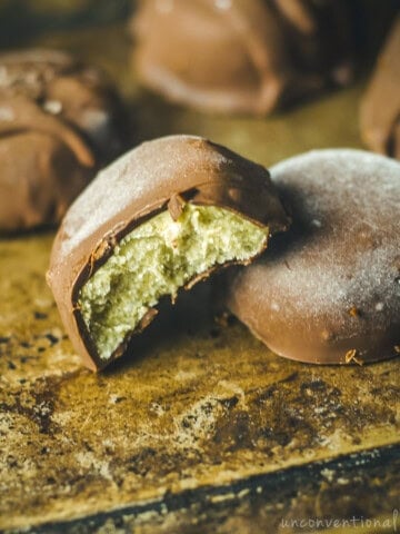 Vegan Pandan Coconut Chocolates Recipe