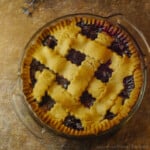 easy vegan blueberry pie