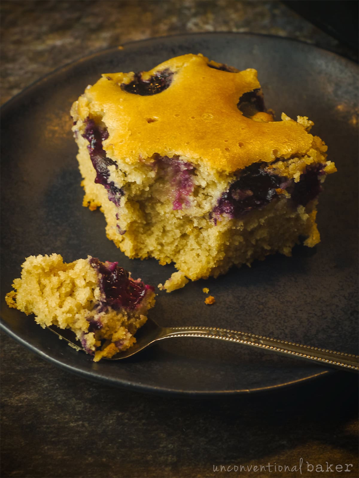 Blueberry Cake (Vegan Gluten-Free)